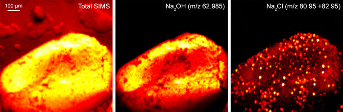Sodium Citrate SIMS image